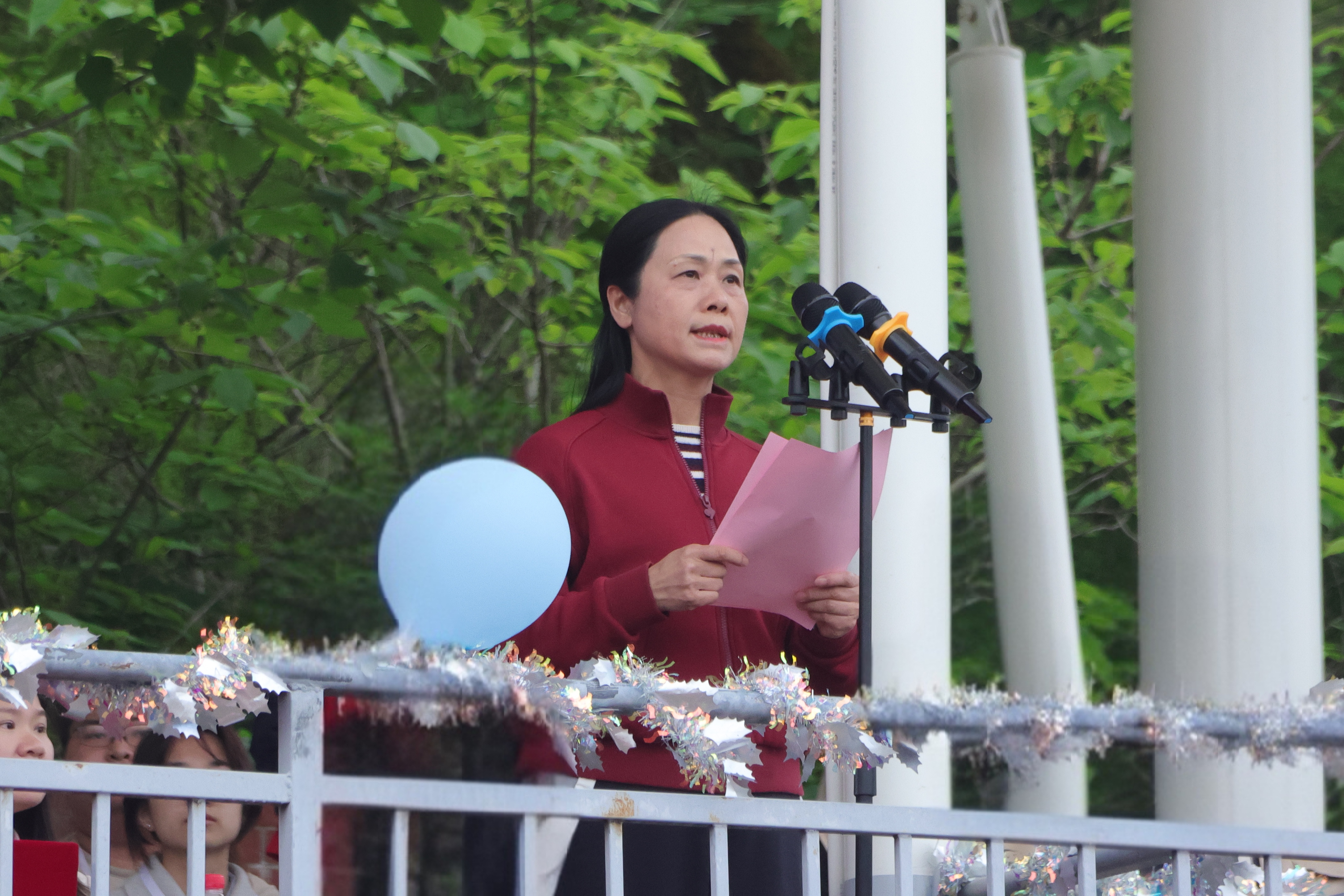 学校举办2026年春季田径运动会